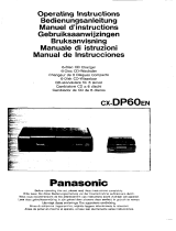 Panasonic CXDP60E Istruzioni per l'uso