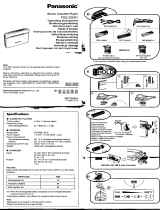 Panasonic RQSX91 Istruzioni per l'uso