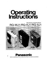 Panasonic RQSJ1 Manuale del proprietario
