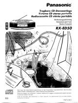 Panasonic RXED50 Manuale del proprietario