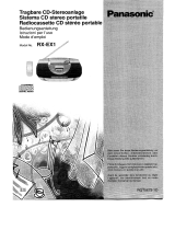 Panasonic RX-EX1 Manuale del proprietario