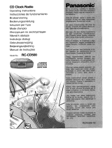 Panasonic RCCD500 Manuale del proprietario