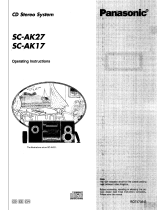 Panasonic SCAK27 Istruzioni per l'uso