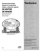 Panasonic SC-EH550 Manuale del proprietario
