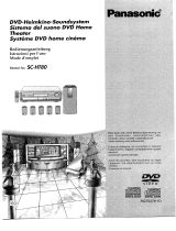 Panasonic SCHT80 Manuale del proprietario