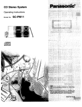 Panasonic SCPM11 Manuale del proprietario