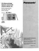 Panasonic sc pm 11 Manuale del proprietario