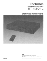 Panasonic STX301L Istruzioni per l'uso