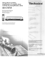 Technics SUC1010 Manuale del proprietario