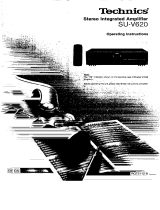 Panasonic su-v620 Manuale utente
