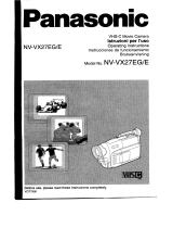 Panasonic NVVX27E Istruzioni per l'uso