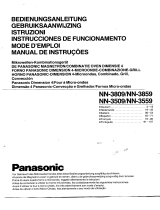 Panasonic NN-3509 Manuale del proprietario