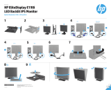 HP EliteDisplay E190i 18.9-inch LED Backlit IPS Monitor Guida d'installazione