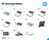 HP Pavilion 23tm 23-inch Diagonal Touch Monitor Guida d'installazione