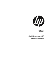 HP lc200w Black Wireless Mini Camcorder Manuale utente