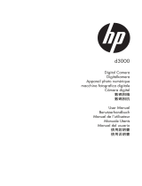 HP d3000 Digital Camera Manuale utente