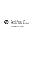 HP LD4745tm 46.96-inch Interactive LED Digital Signage Display Manuale utente