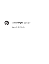 HP LD5535 55-inch LED Digital Signage Display Manuale utente