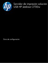 HP Jetdirect 2700w USB Wireless Print Server Guida d'installazione