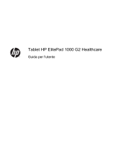 HP ElitePad 1000 G2 Healthcare Base Model Tablet Guida utente