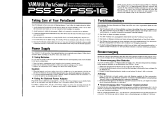 Yamaha PortaSound PSS-16 Manuale del proprietario