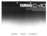 Yamaha Electone C-40 Manuale del proprietario