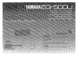 Yamaha EQ-500U Manuale del proprietario