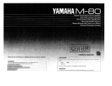 Yamaha M-80 Manuale del proprietario