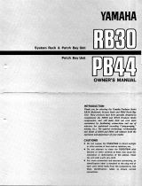 Yamaha RB30 Manuale del proprietario