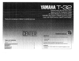 Yamaha T-32 Manuale del proprietario