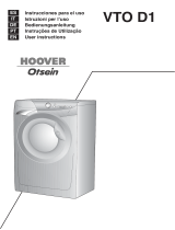 Otsein-Hoover VTO 712D12-37S Waschmaschine Manuale utente