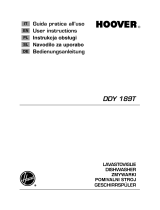 Hoover DDY 189T Manuale utente