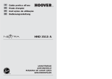 Hoover HND 3515A-85S Manuale utente
