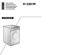 Hoover H110 M UK Waschmaschine Manuale utente