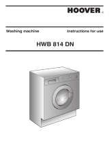 Hoover HWB 814DN1-80S Manuale utente