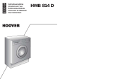 Hoover HWB 814D/L-80S Manuale utente