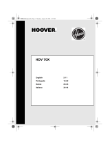 Hoover AB HDV70X SY Manuale utente