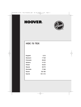 Hoover ABHDC75TEXSY Manuale utente