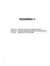 ROSIERES RDSV685RB Manuale utente