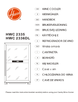 Hoover HWC 2335 Weinklimaschrank Manuale utente