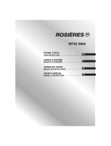 ROSIERES RFVS 580X Manuale utente