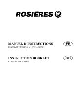 ROSIERES RTF 765 Manuale utente