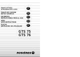 ROSIERES GTS75/1IN Manuale utente