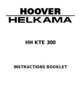 Hoover-Helkama HH KTE 300 Manuale utente