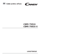 Candy CDF8 75E10-01 Manuale utente