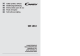 Candy CDI 1010-S Manuale utente