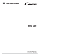 Candy CDS120W-02S Manuale utente