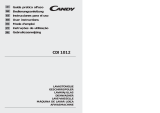 Candy CDI 1012/A-80 Manuale utente