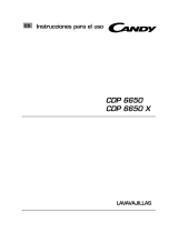 Candy CDP 6650-12 Manuale utente