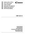 Candy CDF615A-85S Manuale utente